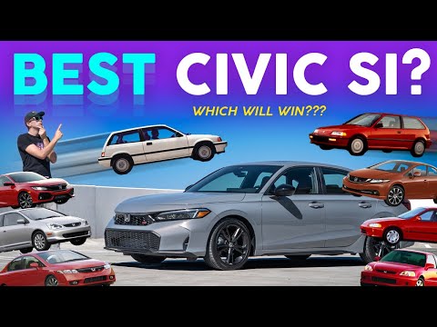 Showdown! Which Generation Honda Civic Si is the Best?