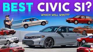 Showdown! Which Generation Honda Civic Si is the Best?