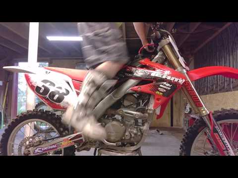 2008 crf 250 decomp mod cold start