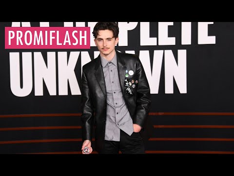 Timothée Chalamet nahm neun Kilo zu, um Bob Dylan zu spielen