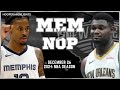 Memphis Grizzlies vs New Orleans Pelicans Full Game Highlights | Dec 26 | 2024 NBA Season