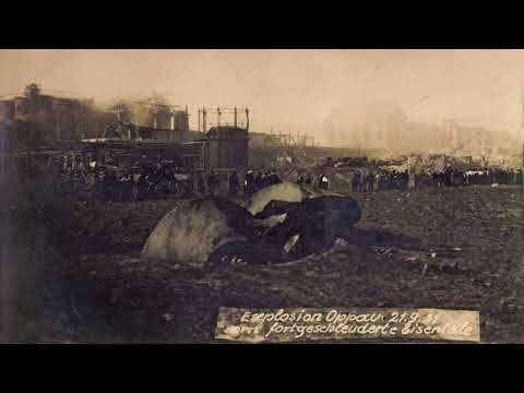 21.9.1921: Explosionsunglück bei der BASF