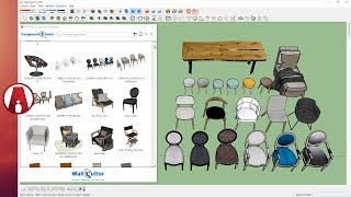 Managing 3D Models | Component Finder for Sketchup