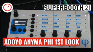 Video thumbnail for Superbooth 2021: Aodyo Instruments Anyma Phi, physical modeling Synthesizer by SYNTH ANATOMY