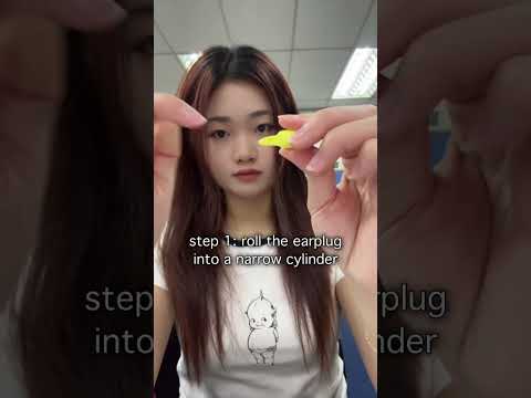 How to use Quebee Foam Earplugs