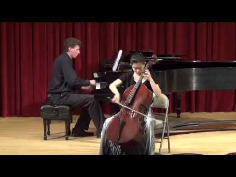 Barber Cello Concerto Mvmt 1 -Audrey Chen, cello