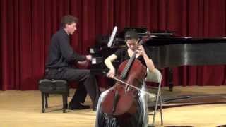 Barber Cello Concerto Mvmt 1 -Audrey Chen, cello