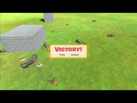 8 Saber-Toothed Spider in night vs all units - Animal Revolt Battle Simulator