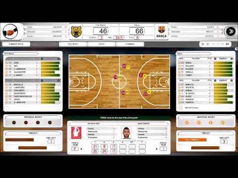 International Basketball Manager 2019-20 Gameplay (PC HD) [1080p60FPS] - YouTube