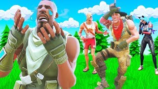 BULLYING EXPERIMENT in Fortnite: Battle Royale