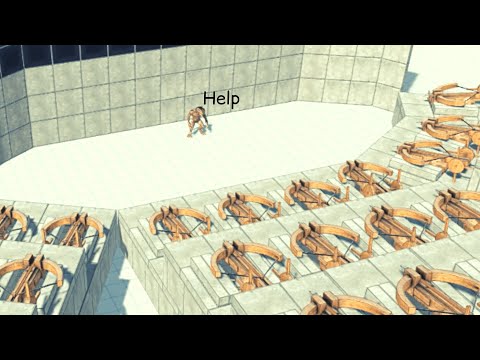 #Shorts | PINNING Units To The Wall With 30x GIANT BALLISTA ARBS |Animal Revolt Battle Simulator