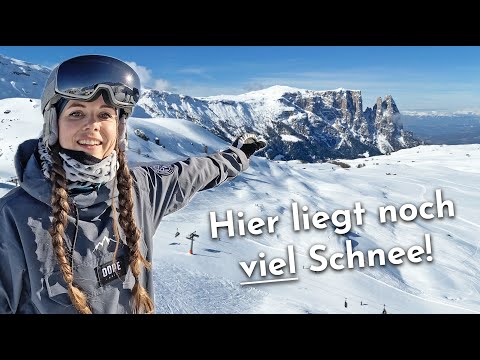 The largest high alpine pasture in Europe: Skiing on the Seiser Alm in South Tyrol