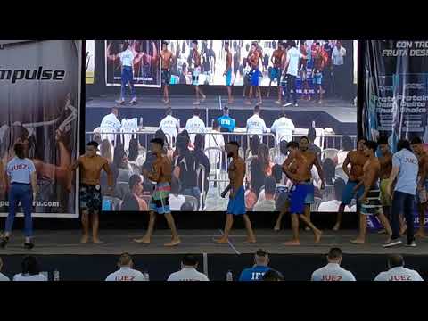 Categoría Men's Physique Novel hasta 1.70 m. - Copa Américan