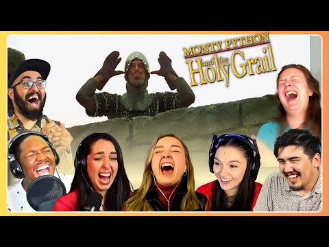 TOP 'Insulting Frenchman' Reactions 🐹 Monty Python and the Holy Grail (1975) Movie Reaction Mashup