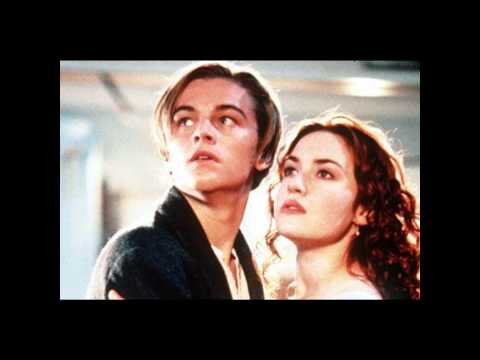 Titanic selected scenes Jack & Rose with music