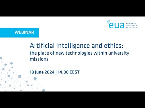 Artificial intelligence and ethics: the place of new technologies within university missions
