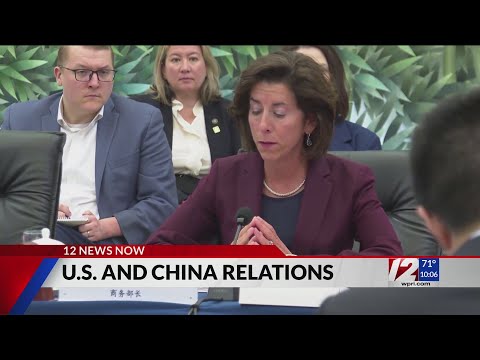 Gina Raimondo talks with Face the Nation following China trip