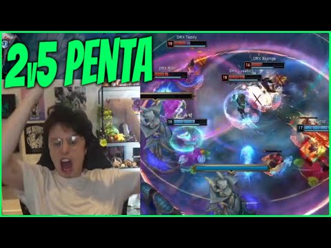 DK Siwoo 2v5 Base Defence PENTAKILL