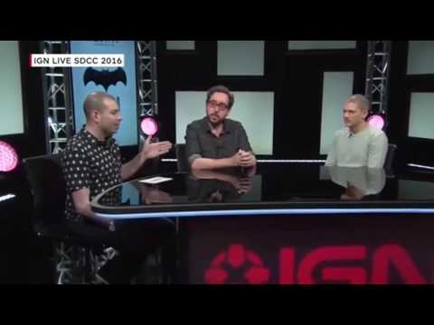 Prison Break Comic Con 2016, Wentworth Miller and Sarah Wayne Callies