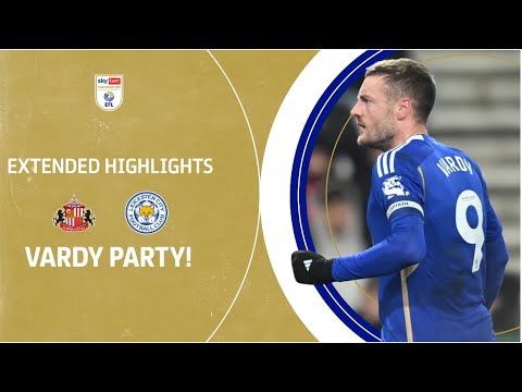 VARDY PARTY! | Sunderland v Leicester City extended highlights