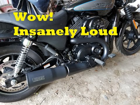How to Install Vance & Hines Competition Exhaust on 2017 Harley Davidson Street 750