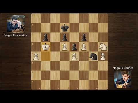 Magnus Carlsen VS Sergei Movsesian 2014