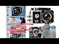 HD 1080P ACTION CAMERA UNBOXING AND REVIEW UNDERWATER / TAGALOG
