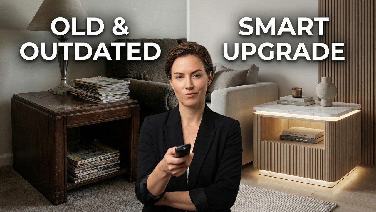 Stop Sofa Clutter NOW: End Tables with Hidden Storage for Modern Living Rooms