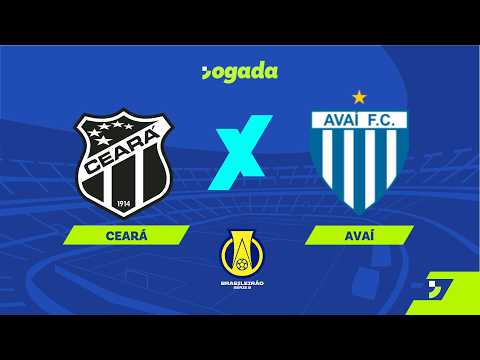 ao vivo ceara x avai