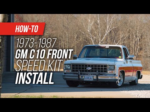 How To Install Detroit Speed's Front Speed Kit For The 1973-1987 GM C10 Truck