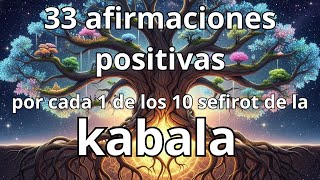 Encuenta tu PROPOSITO, REPROGRAMATE con AFIRMACIONES POSITIVAS inspiradas en la KABALA
