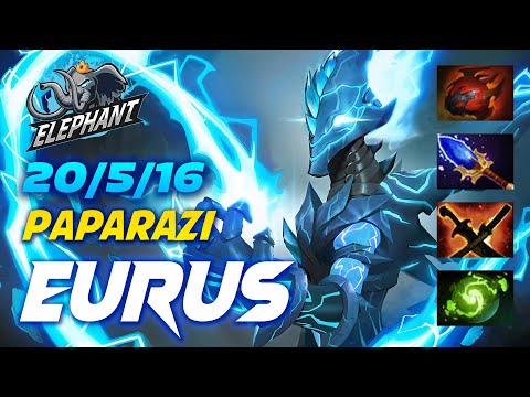 Elephant.Eurus Paparazi RAZOR [20/5/16] - Dota 2 Pro Gameplay [Watch & Learn]