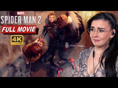 Spider Man 2 PS5 All Cutscenes REACTION - Full Game Movie with Ending [4K 60FPS]