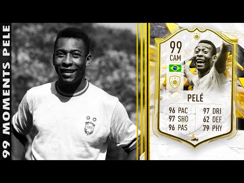 99 ICON MOMENTS PELE PLAYER REVIEW - FIFA 22 ULTIMATE TEAM