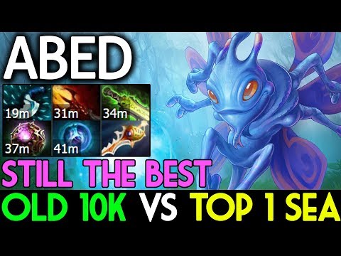 ABED Dota 2 7.07 [Puck] Old 10K VS TOP 1 MMR SEA