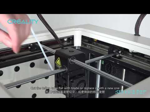 Service tutorial CR 200B replace Teflon tube