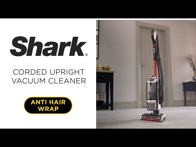 Shark Anti Hair Wrap DuoClean Lift-Away Upright Vacuum Cleaner - White
