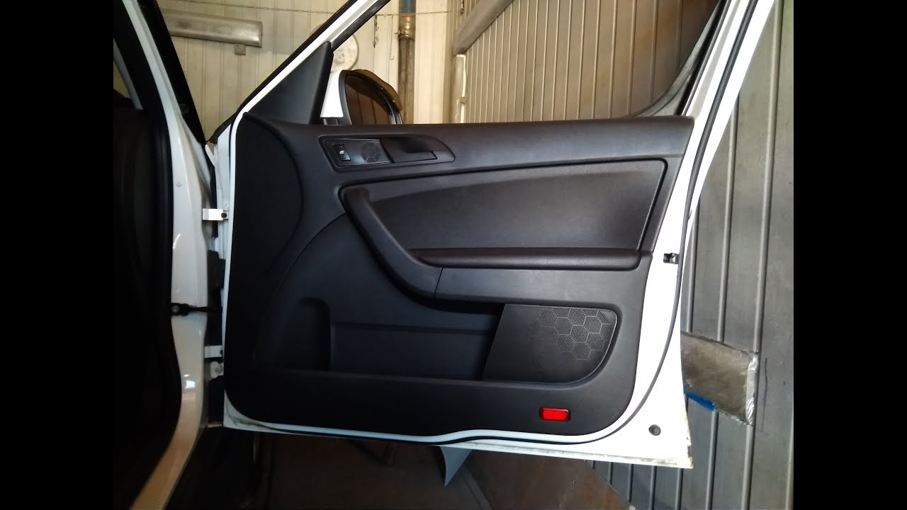 снять обшивку двери водителя шкода йети 2013 года своими руками видео