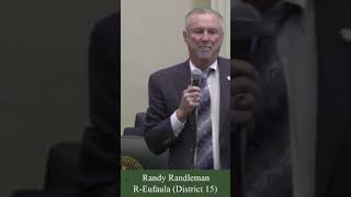 State Rep Randy Randleman (R-OK) defends corporal 