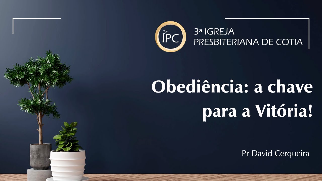 A obediência garante a vitória! II Reis 13:14-25 - Pastor David Cerqueira