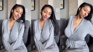 Braless In My Morning Robe!