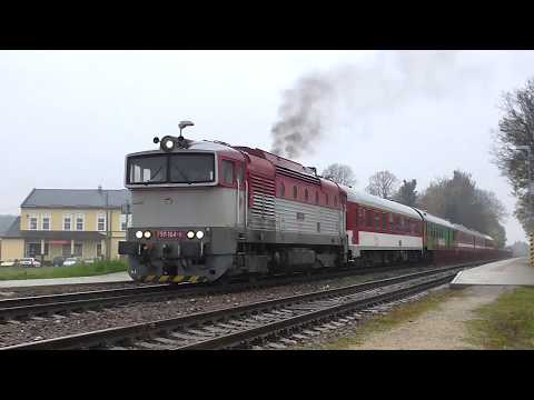 ZSSK 750 and 754 in Slovakia / Búvárok Szlovákiánam