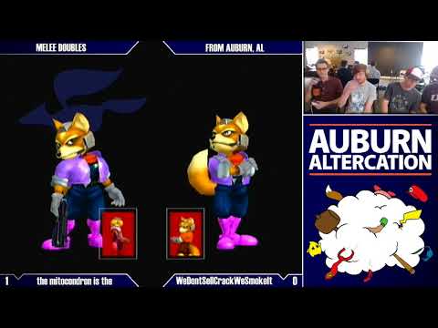 Auburn Altercation #2: Melee  Doubles WF - power + dron (Blue) vs. Foreplay + Daddy (Red)