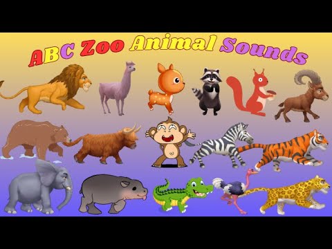 ABC Zoo Animals Sounds 16TH6 | Alphabet Animals Song for Kids | Kids TV