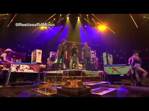 Restless Road Footloose THE X FACTOR USA 2013