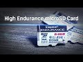 High Endurance microSD Card for dash cams, security cameras – Kingston Technology