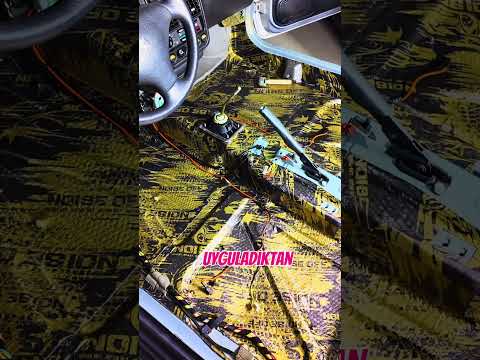 PEUGEOT 106 SES,TİTREŞİM ve ISI YALITIMI #peugeot106 #yalıtım #sesyalıtımı #detailing #keşfet #diy