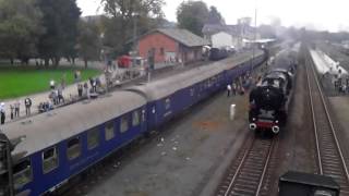 preview picture of video 'Treffen der Dampfloks der Baureihe 01, September 2014'