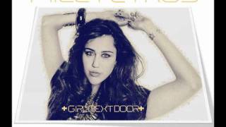 Miley Cyrus Girl Next Door Single-Instrumental + Lyrics