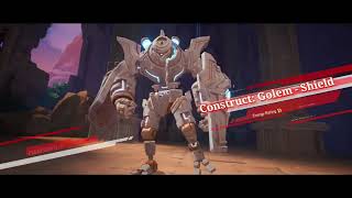 Crystal Of Atlans Chapter 3 Boss Construct Golden Sheild Gameplay walkthru